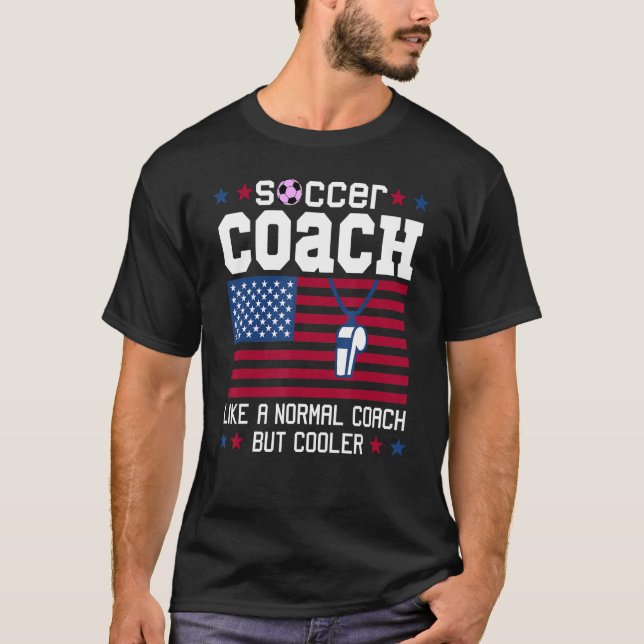 Whistle Soccer Assistant Coach T-Shirt (Vorderseite)