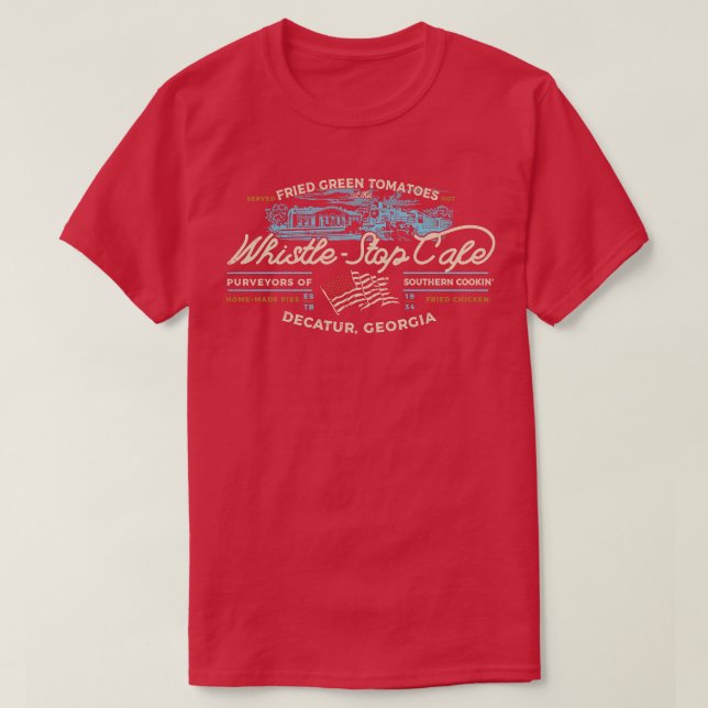 Whistle Stopp Cafe T-Shirt (Design vorne)