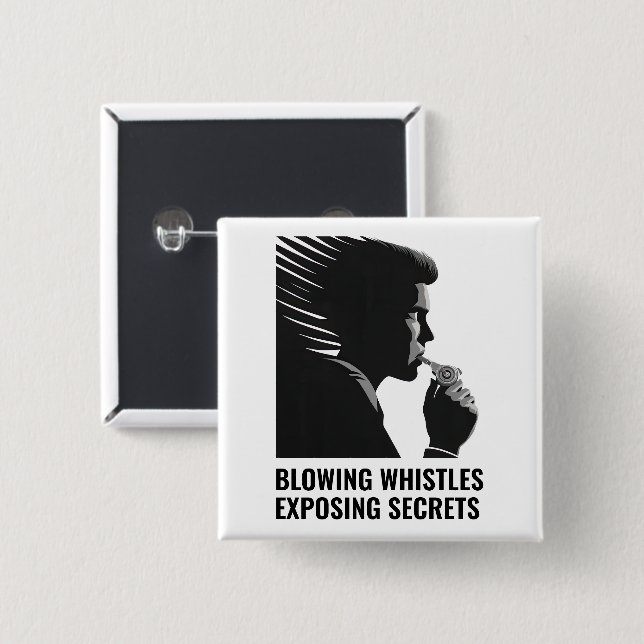 Whistleblower Button (Vorne & Hinten)