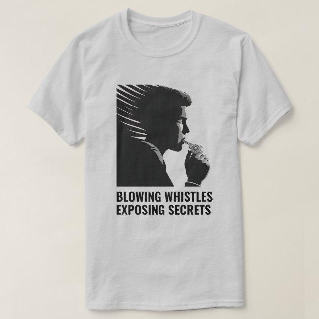 Whistleblower T-Shirt (Design vorne)