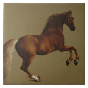 Whistlejacket das Pferd (von George Stubbs) Fliese