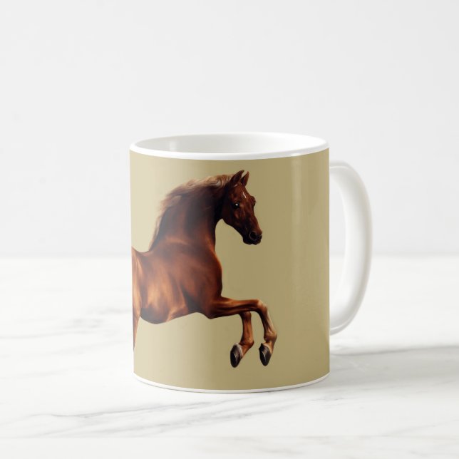 Whistlejacket horse by George Stubbs Kaffeetasse (VorderseiteRechts)