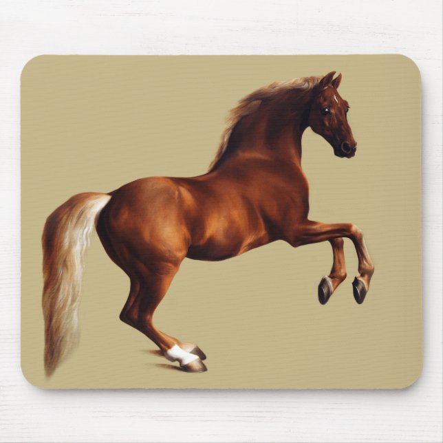 Whistlejacket-Pferd von George Stubbs Mousepad (Vorne)