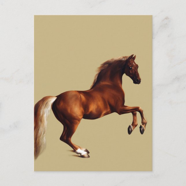 Whistlejacket-Pferd von George Stubbs Postkarte (Vorderseite)