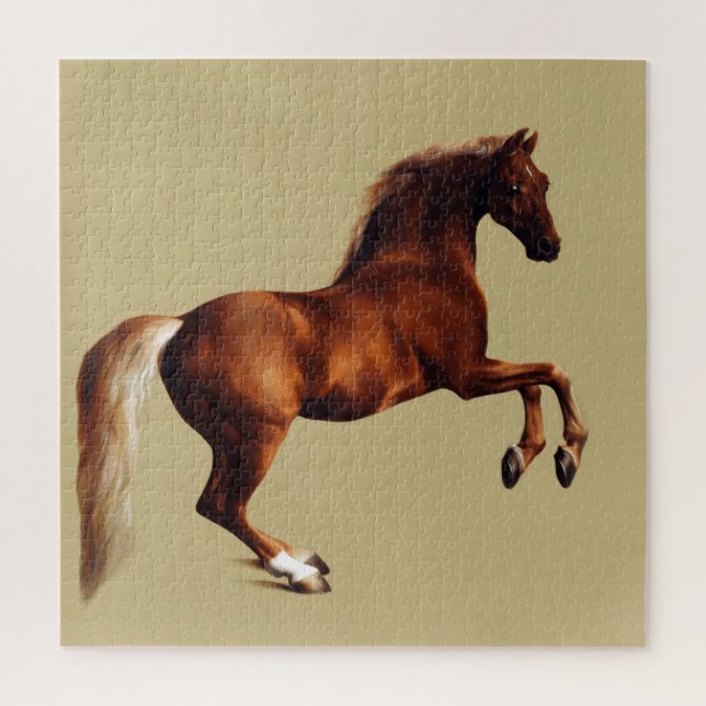 Whistlejacket-Pferd von George Stubbs Puzzle (Vertikal)