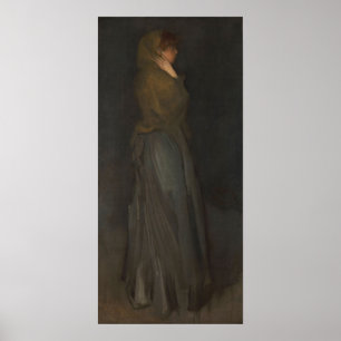 Whistler - Arrangement in Gelb und Grau 1902 Poster