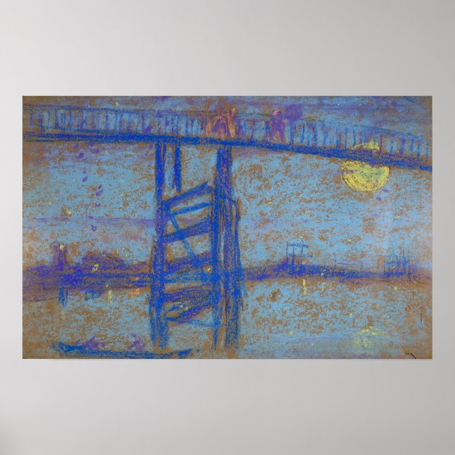 Whistler - Battersea Bridge Poster (Vorne)