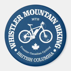 Whistler BC (MTB) Magnet