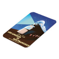 Whistler British Columbia Canada Ski Magnet