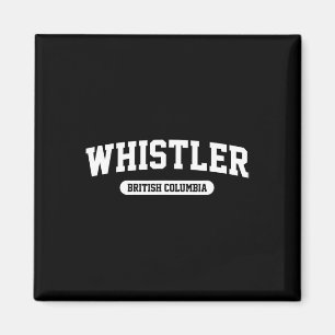 Whistler British Columbia Kanada Skiberg Skifahren Magnet