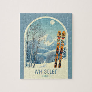 Whistler British Columbia Kanada Skigebiet Spiel  Puzzle