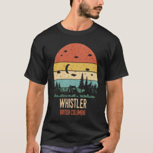Whistler British Columbia Mountains Vintag wandern T-Shirt