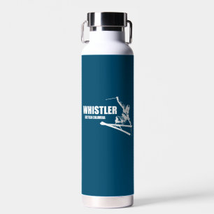 Whistler British Columbia Skier Trinkflasche