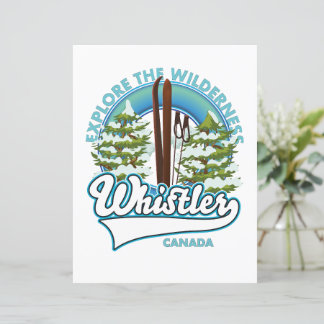 Whistler Canada, erkunden Sie die Wildnis, das Ski