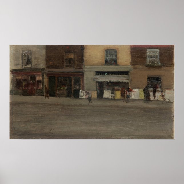 Whistler - Chelsea Shops Poster (Vorne)