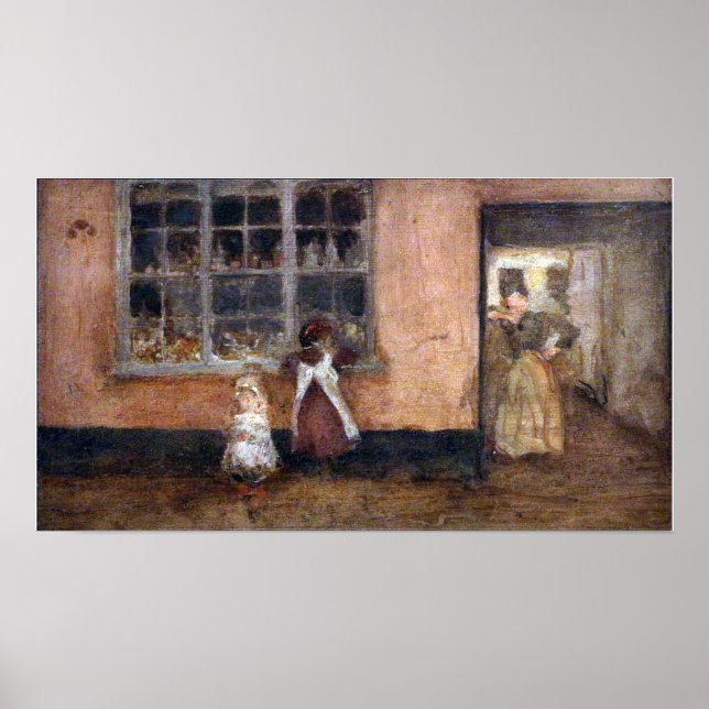 Whistler - Ein Chelsea Shop 1894 Poster (Vorne)