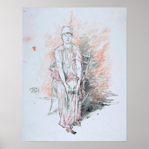 Whistler - Figure Study In Colors Poster