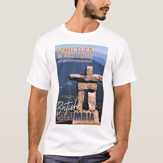 Whistler inukshuk T-Shirt (Vorderseite)