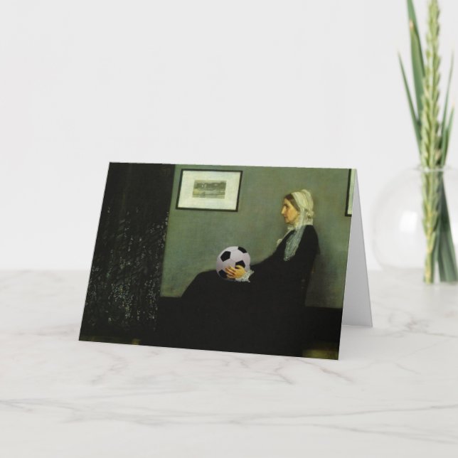 Whistler-Mama-Grußkarte Karte (Vorderseite)