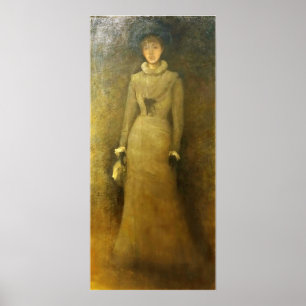 Whistler - Miss Florence Leyland 1873 Poster