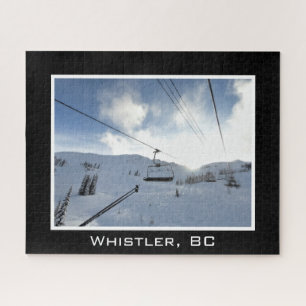 Whistler Mountain BC Kanada Snowboardpiste Snowpar Puzzle