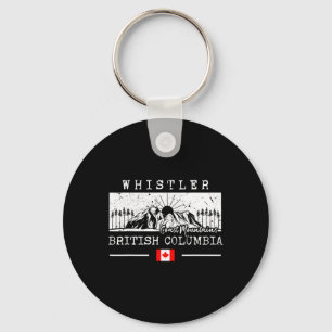 Whistler Mountain Kanada Skigebiet Skifahren Briti Schlüsselanhänger