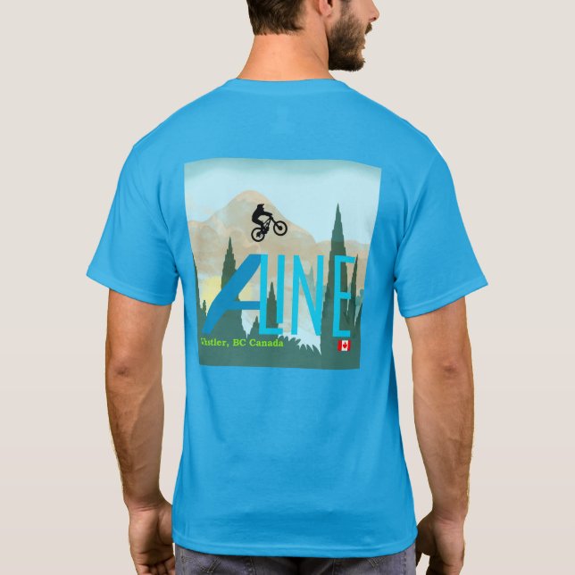 Whistler Mountainbike T - Shirt (Rückseite)