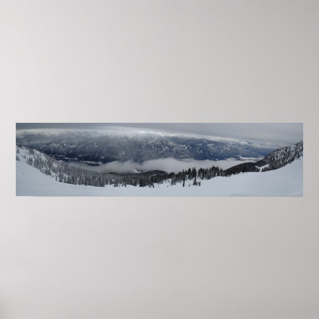 Whistler Panoramasicht Poster (Vorne)
