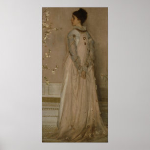 Whistler - Symphonie in Fleischfarbe und Rosa 1871 Poster