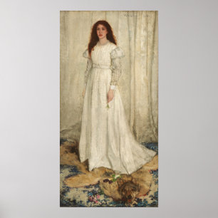 Whistler - Symphonie in Weiß Poster