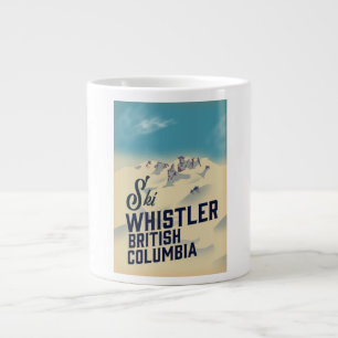 Whistler, Vancouver British Columbia Skipposter Jumbo-Tasse