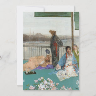 Whistler - Variationen in Fleischtönen und Grün Dankeskarte