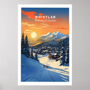 Whistler Wandkunst Skidruck 1 Poster