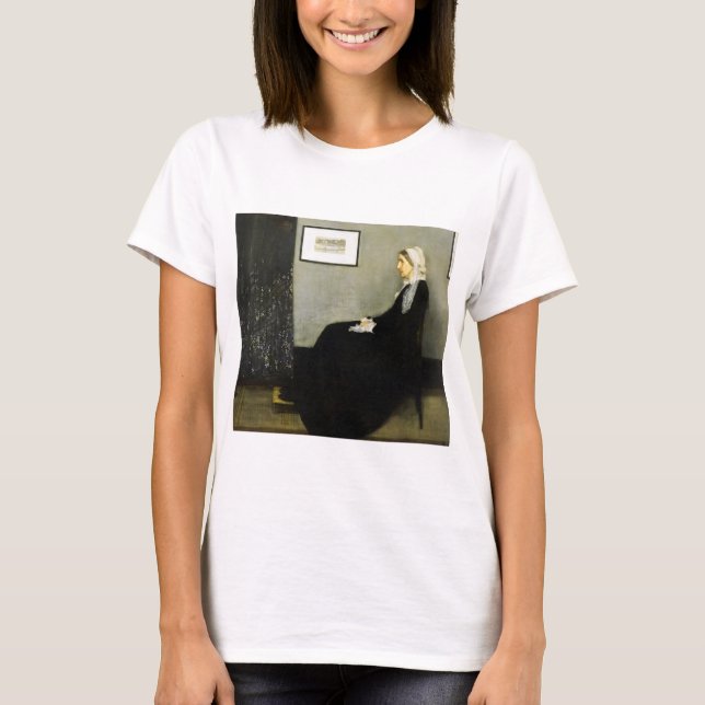 Whistler's Mother von James Abbott McNeill Whistle T-Shirt (Vorderseite)