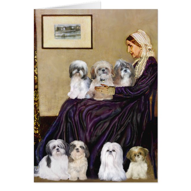 Whistlers Mutter - Shih Tzus (sieben) (Vorne)
