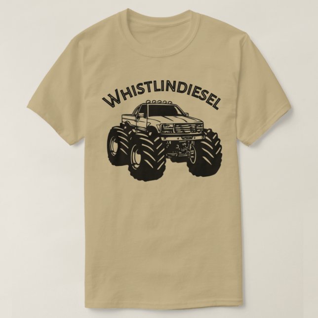 Whistlindiesel Monster Truck 5 T-Shirt (Design vorne)