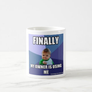 whit cup with success kid a meme tasse