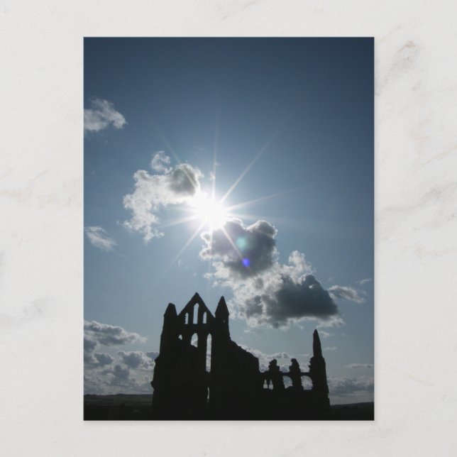 Whitby Abbey Postkarte (Vorderseite)