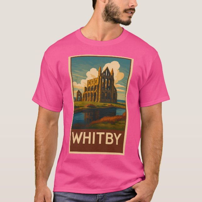 Whitby Abbey T-Shirt (Vorderseite)