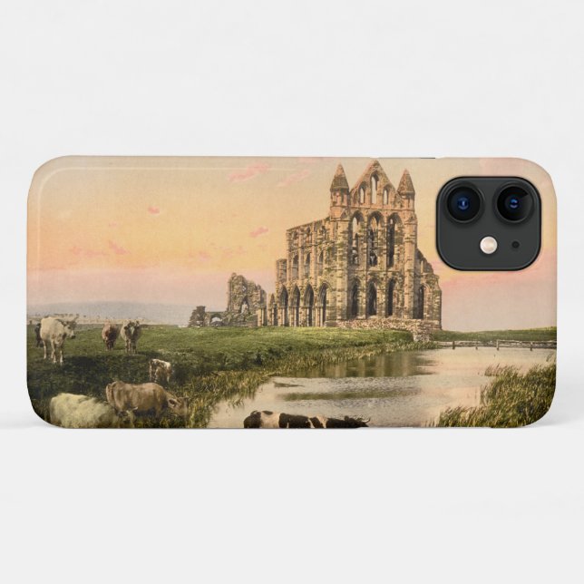Whitby Abtei III, Whitby, Yorkshire, England Case-Mate iPhone Hülle (Rückseite (Horizontal))