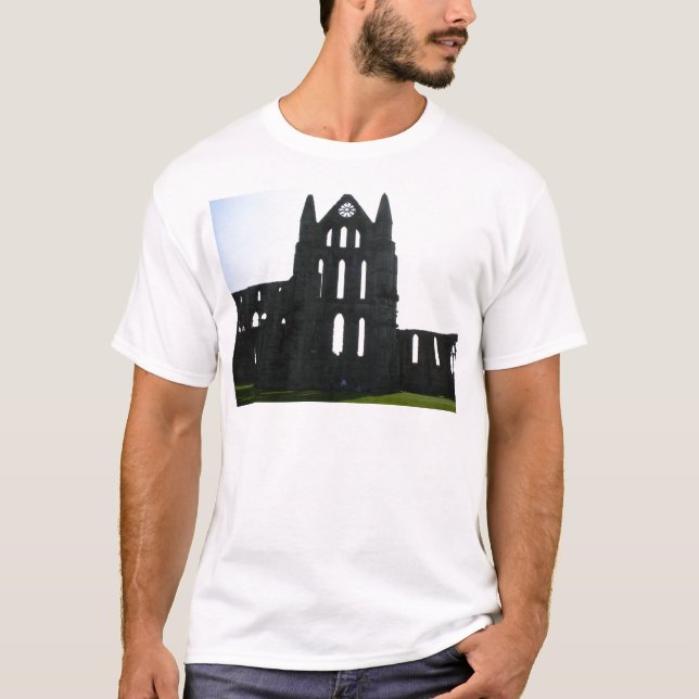 Whitby Abtei-Silhouette T-Shirt (Vorderseite)