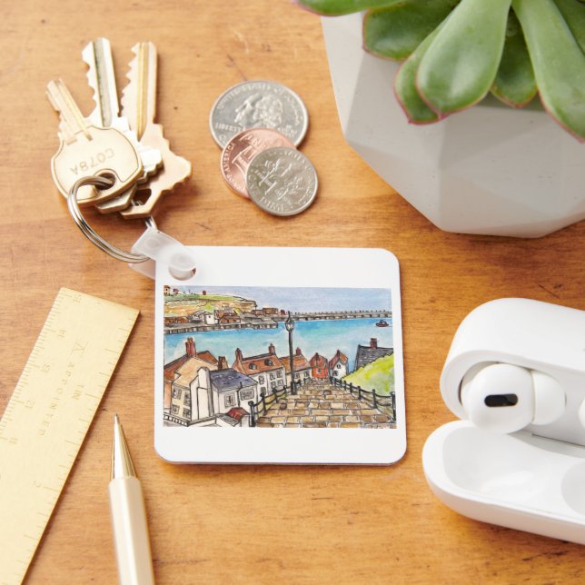 Whitby, England  Schlüsselanhänger (Schreibtisch)