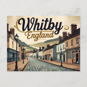Whitby - Gothic Charm & Seaside Beauty Postkarte
