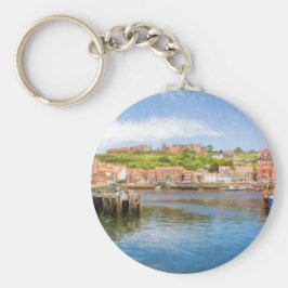 Whitby Harbor Schlüsselanhänger