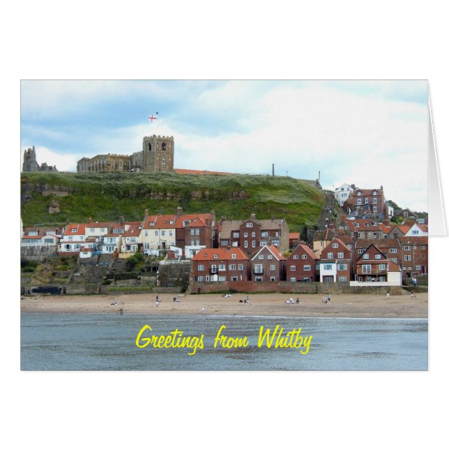 Whitby in North Yorkshire, England. (Vorderseite (Horizontal))