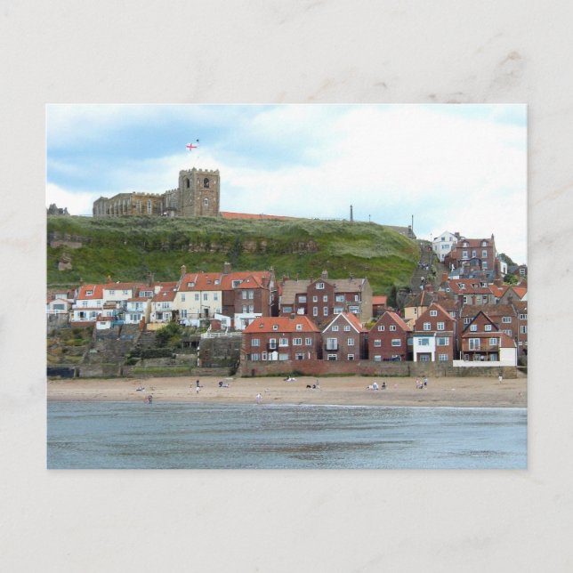 Whitby in North Yorkshire Postkarte (Vorderseite)