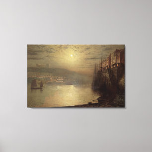 Whitby (Öl auf Leinwand) Leinwanddruck