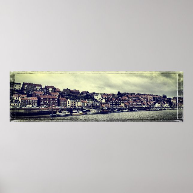 Whitby Panorama Poster (Vorne)