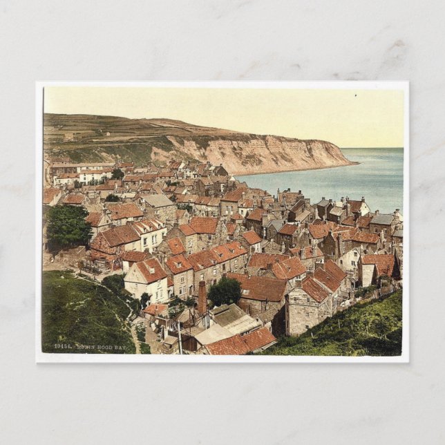 Whitby, Robin Hood's Bay, Yorkshire, England selte Postkarte (Vorderseite)