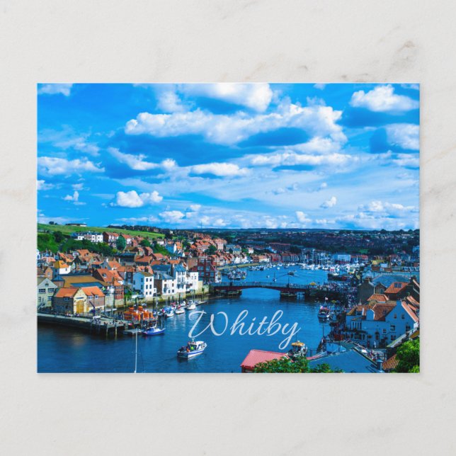 Whitby, Yorkshire, England Postcard Postkarte (Vorderseite)